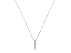 BREIL Stylový pánský náhrdelník s křížkem Light Row TJ3360