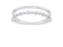 Brilio Silver Okouzlující stříbrný prsten se zirkony GR043W 58 mm