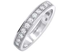 Brilio Silver Stříbrný prsten s krystaly 426 001 00299 04 57 mm