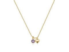 Brosway Nádherný pozlacený náhrdelník Desideri BEIN011