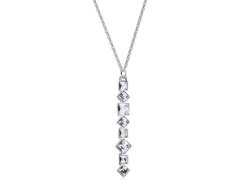 Brosway Ocelový náhrdelník s krystaly Symphonia BYM63