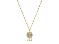 Brosway Pozlacený náhrdelník Lapač snů Chakra BHKN096
