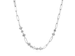 Brosway Slušivý náhrdelník s čirými krystaly Emphasis BEH05