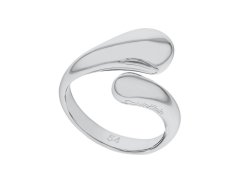 Calvin Klein Nadčasový ocelový prsten Sculptured Drops 35000192 54 mm