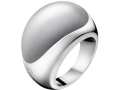 Calvin Klein Ocelový prsten s kamenem Ellipse KJ3QWR0201 57 mm