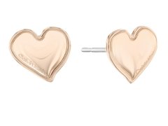 Calvin Klein Romantické bronzové náušnice pecky Captivate 35000303
