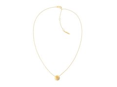 Calvin Klein Slušivý pozlacený náhrdelník s krystaly Minimal 35000144
