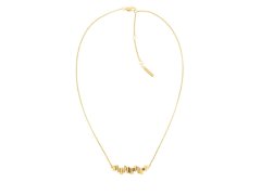 Calvin Klein Slušivý pozlacený náhrdelník s krystaly Luster 35000229