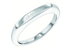 Calvin Klein Stylový prsten z oceli Faceted 35000187 54 mm
