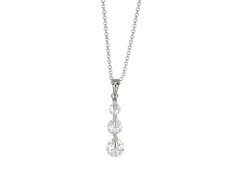CRYSTalp Elegantní náhrdelník s krystaly Mood 32242.R