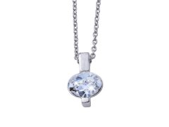 CRYSTalp Fashion náhrdelník s čirým krystalem Simply 32204.CRY.R