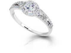 Cutie Jewellery Luxusní prsten se zirkony Z6816–2802-10-X-2 51 mm
