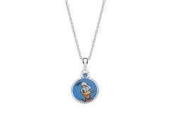Disney Stříbrný náhrdelník Donald Duck CS00027SRJL-P.CS (řetízek, přívěsek)