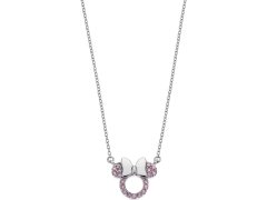 Disney Třpytivý stříbrný náhrdelník Minnie Mouse NS00048RZPL-157.CS