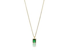 Emily Westwood Elegantní pozlacený náhrdelník se zirkonem Angela EWN23082G
