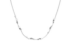 Engelsrufer Elegantní stříbrný náhrdelník s kubickou zirkonií Twist ERN-TWIST-ZI