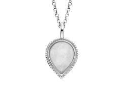 Engelsrufer Stříbrný náhrdelník s měsíčním kamenem Pure Drop ERN-PUREDROP-MO (řetízek, přívěsek)