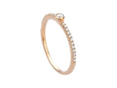 Esprit Třpytivý bronzový prsten s krystaly ESRG008311 53 mm