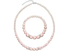 Evolution Group Zvýhodněná sada Rosaline Pearls (náramek, náhrdelník)