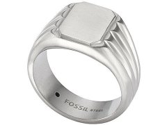 Fossil Masivní pánský ocelový prsten JF04467040 60 mm