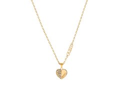 Guess Romantický pozlacený náhrdelník Lovely Guess JUBN03035JWYGT/U