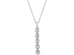 Hot Diamonds Stylový náhrdelník s třpytivým přívěskem Emozioni Acqua Amore EP039