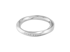 Hugo Boss Moderní pozlacený prsten Signature 1580250 52 mm