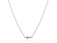 JVD Stříbrný náhrdelník s křížkem SVLN0450XH20045
