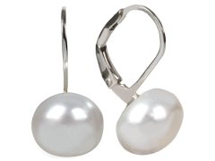 JwL Luxury Pearls Stříbrné náušnice s pravou perlou JL0022