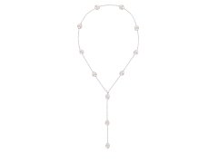 JwL Luxury Pearls Variabilní stříbrný náhrdelník s pravými barokními perlami JL0708