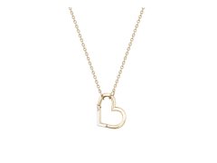 Lacoste Romantický pozlacený náhrdelník Srdíčko Ines 2040329