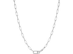 Liu Jo Elegantní ocelový náhrdelník s krystaly Identity LJ1795