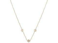 Liu Jo Krásný pozlacený náhrdelník s logy Fashion LJ2081
