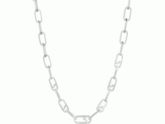 Liu Jo Půvabný ocelový náhrdelník s krystaly Identity LJ1959
