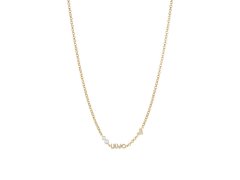 Liu Jo Romantický pozlacený náhrdelník s perličkami Icona LJ1692