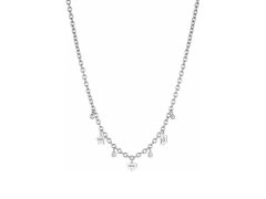 Liu Jo Stylový ocelový náhrdelník s přívěsky Brilliant LJ1648