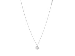 Liu Jo Třpytivý ocelový náhrdelník s krystaly LJ1577