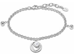 Lotus Style Fashion ocelový náramek s perlou Privilege LS1992-2/1