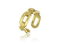 Marc Malone Pozlacený prsten z oceli Hadley Gold Ring MCR23015G