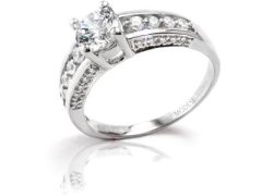 Modesi Luxusní stříbrný prsten Q16851-1L 50 mm
