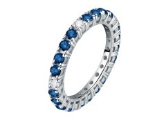 Morellato Okouzlující stříbrný prsten se zirkony Tesori SAIW170 54 mm