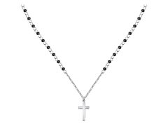 Morellato Pánský ocelový náhrdelník s křížkem Cross SKR66