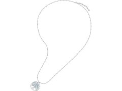 Morellato Půvabný ocelový náhrdelník s modrými krystaly Strom života Vita SAUD01