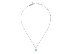 Morellato Půvabný stříbrný náhrdelník s kytičkou Tesori SAIW125