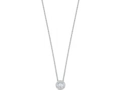 Morellato Stříbrný náhrdelník s třpytivým přívěskem Tesori SAIW64 (řetízek, přívěsek)