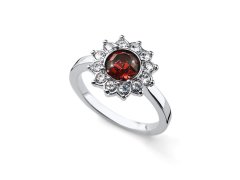 Oliver Weber Luxusní prsten se zirkony Romantic 41166 208 57 mm