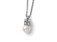 Oliver Weber Nádherný náhrdelník s perlou Again 12266R