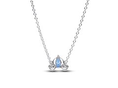 Pandora Stříbrný náhrdelník Popelčin kočár Disney 393057C01-45