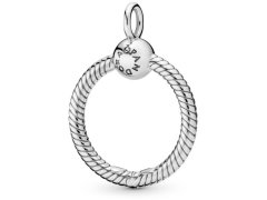 Pandora Stříbrný náhrdelníkový přívěsek na korálky Moments 398296/398330 2,5 cm