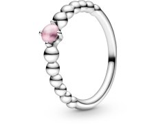 Pandora Stříbrný prsten pro ženy narozené v říjnu 198867C09 50 mm
